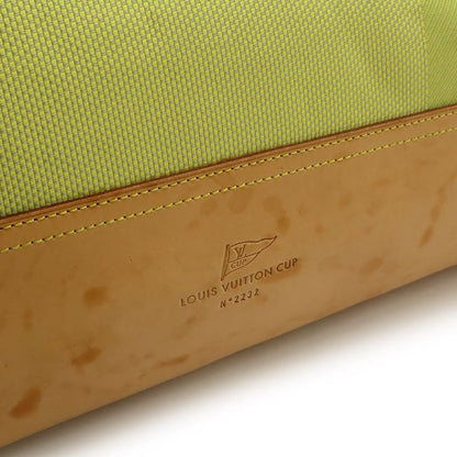 Louis Vuitton Damier Geant American Cube Cup Tote 2-Way Shoulder Bag Lime Green
