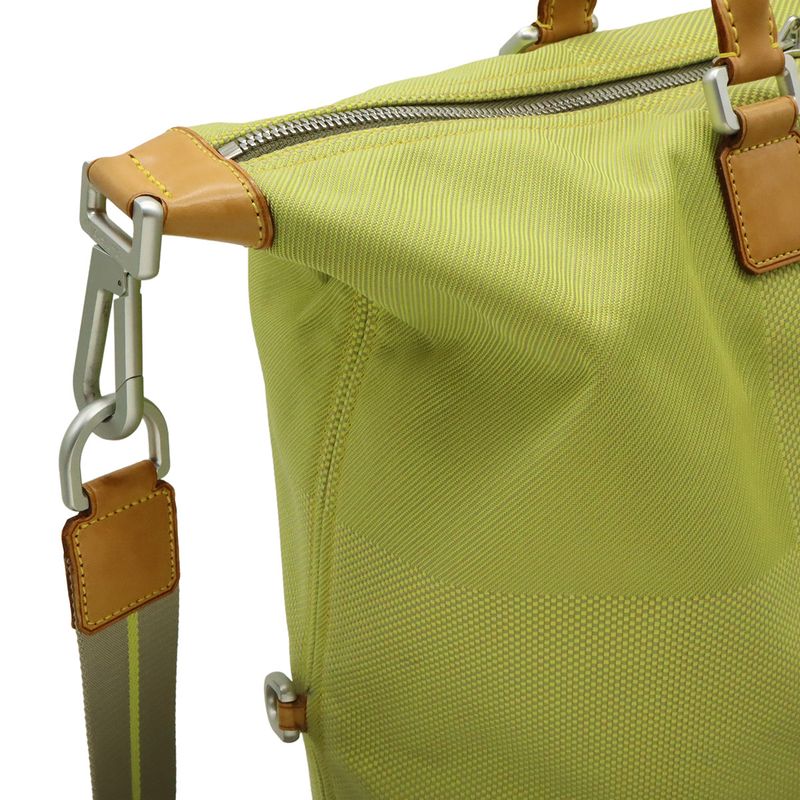 Louis Vuitton Damier Geant American Cube Cup Tote 2-Way Shoulder Bag Lime Green
