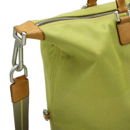 Louis Vuitton Damier Geant American Cube Cup Tote 2-Way Shoulder Bag Lime Green