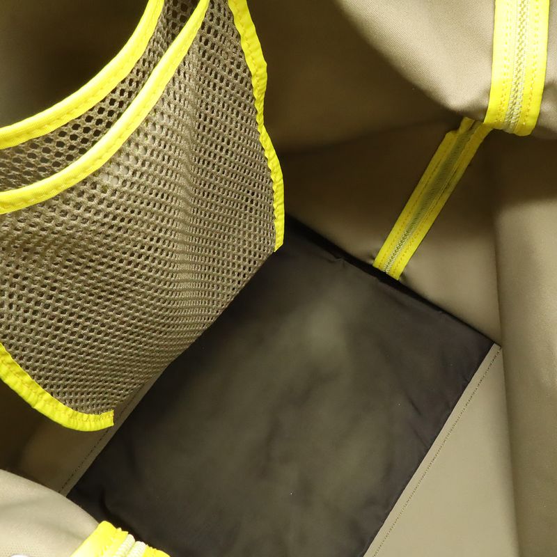 Louis Vuitton Damier Geant American Cube Cup Tote 2-Way Shoulder Bag Lime Green