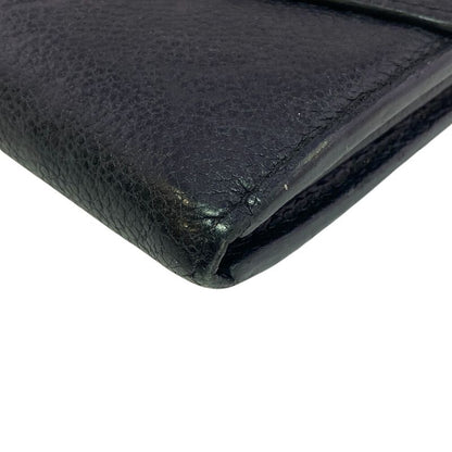 Louis Vuitton Flap Portefeuille Sarah Monogram Empreinte Leather Wallet Black