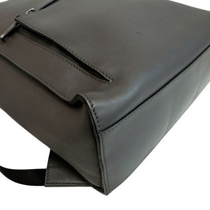 Fendi Backpack Leather Gray