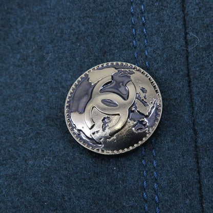 Chanel Coat Blue