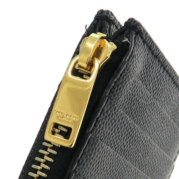 Saint Laurent Paris Monogram Fragment Zip Card Case