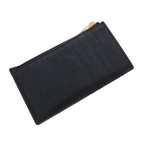 Saint Laurent Paris Monogram Fragment Zip Card Case
