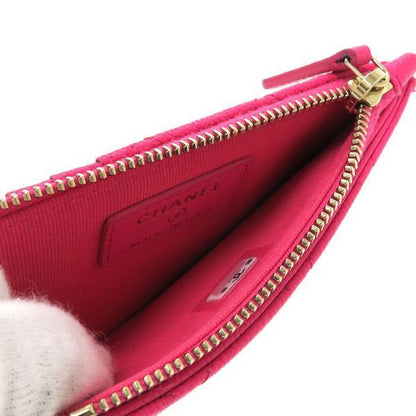 Chanel Quilted Classic Zip Coin Case
