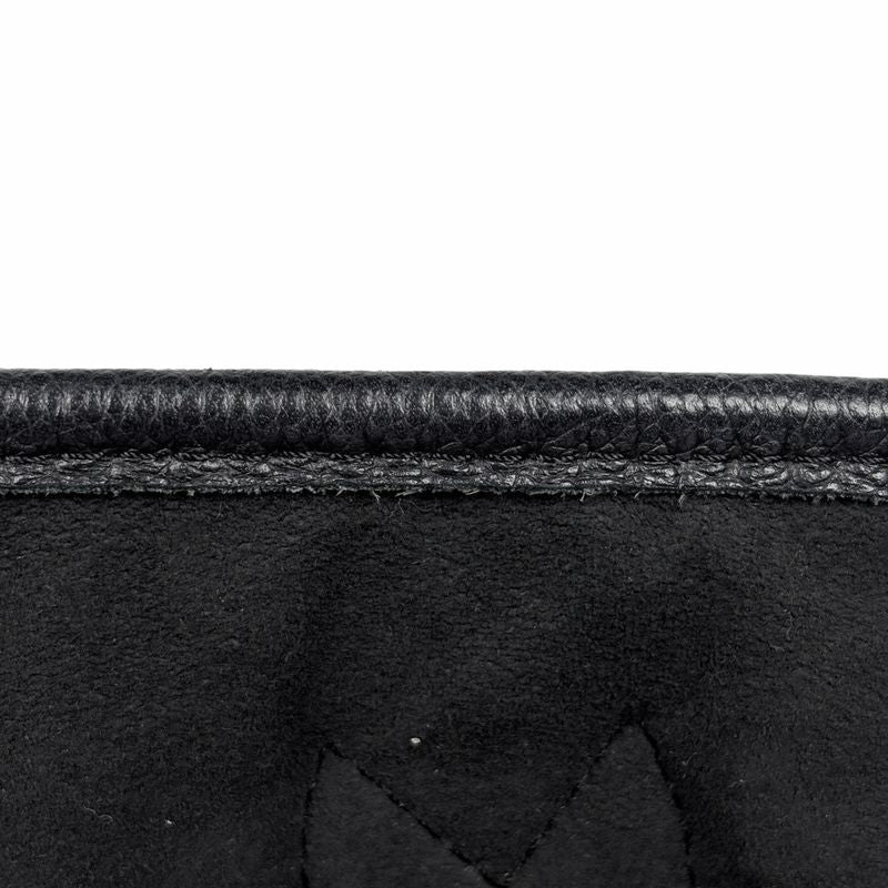 Louis Vuitton Neverfull MM Shoulder Bag Tote Monogram Empreinte Noir Black White