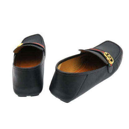 Gucci Driving Shoes Loafers Black