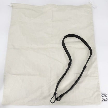 Loewe 2-Way Anagram Hammock Small Shoulder Bag Crossbody Tote Leather Suede