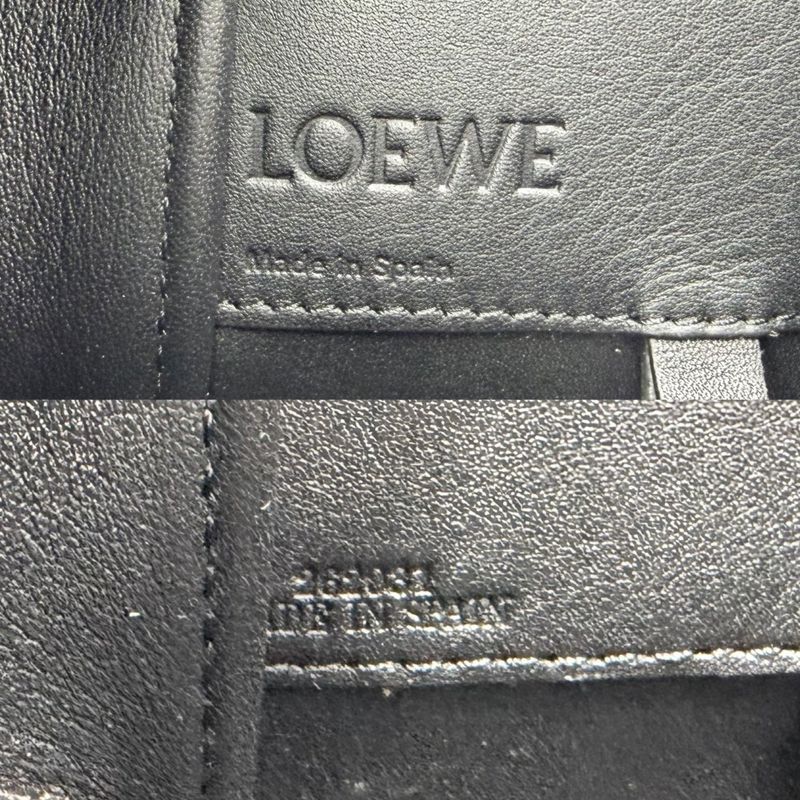 Loewe 2-Way Anagram Hammock Small Shoulder Bag Crossbody Tote Leather Suede