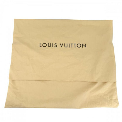 Louis Vuitton Tote Neverfull MM Handbag Shoulder Damier Canvas Brown Gold