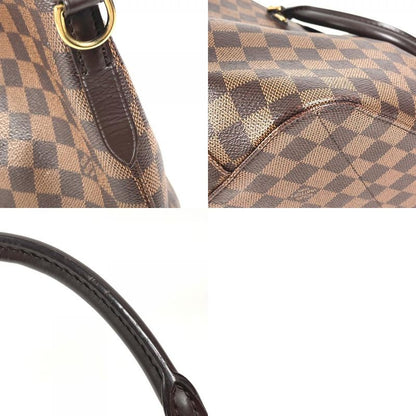 Louis Vuitton Handbag Sienna MM Damier Canvas Ebene Brown