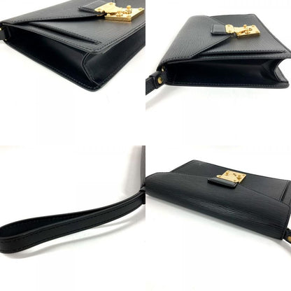 Louis Vuitton Second Bag Pochette Series Dragonne Epi Leather Noir Black