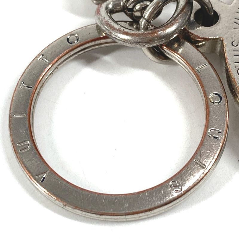 Louis Vuitton Key Holder Porte Cles Varennes Metal Silver