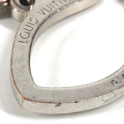 Louis Vuitton Key Holder Porte Cles Varennes Metal Silver