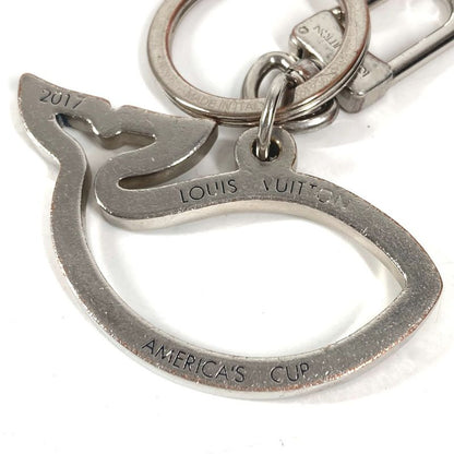 Louis Vuitton Key Holder Porte Cles Varennes Metal Silver
