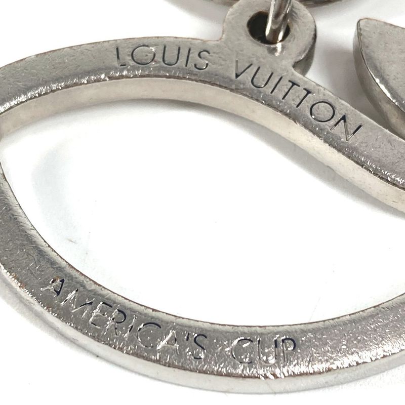Louis Vuitton Key Holder Porte Cles Varennes Metal Silver
