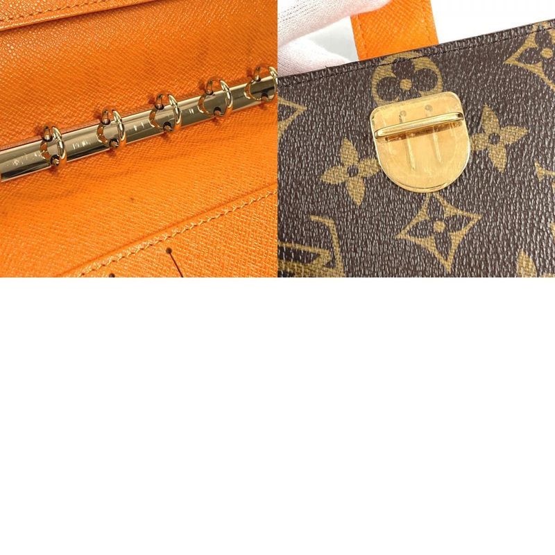 Louis Vuitton Notebook Cover Agenda PM Koala Monogram Canvas Mandarin Orange
