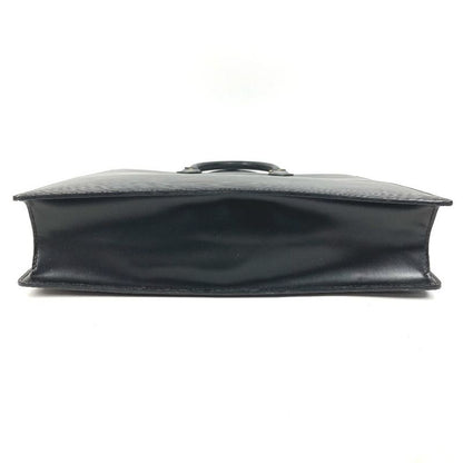 Louis Vuitton Handbag Sac Plat Epi Leather Creel Black