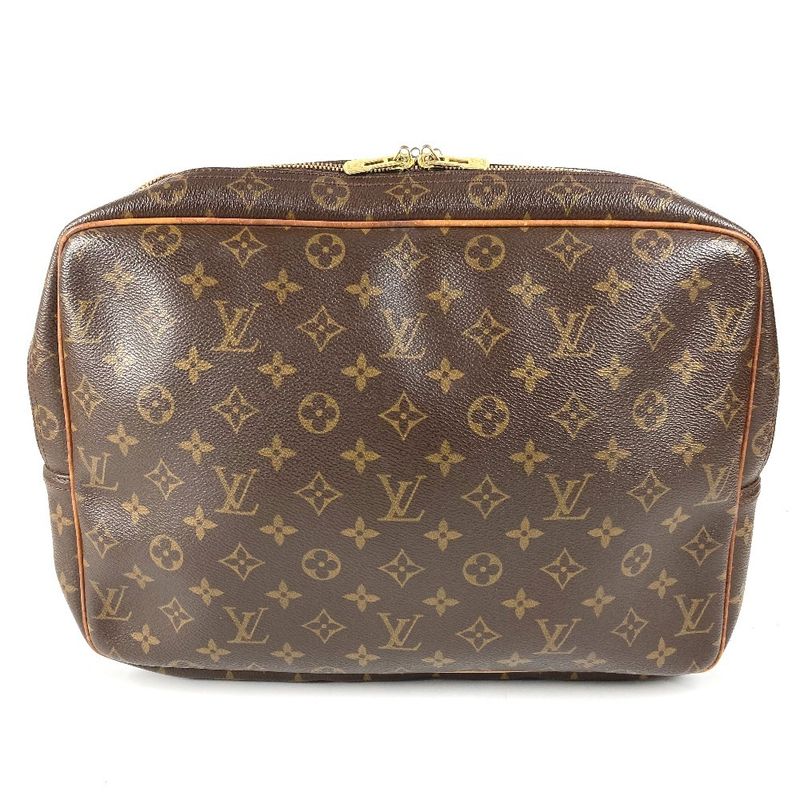 Louis Vuitton Shoulder Bag Reporter GM Monogram Canvas Brown
