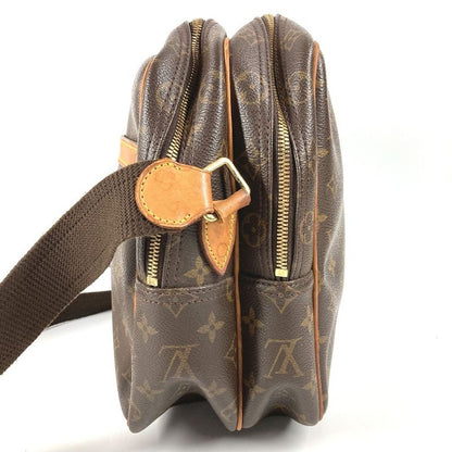 Louis Vuitton Shoulder Bag Reporter GM Monogram Canvas Brown