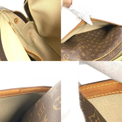 Louis Vuitton Shoulder Bag Reporter GM Monogram Canvas Brown