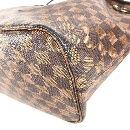 Louis Vuitton Tote Neverfull MM Damier Canvas Ebene Brown