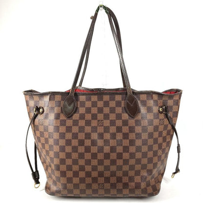 Louis Vuitton Tote Neverfull MM Damier Canvas Ebene Brown