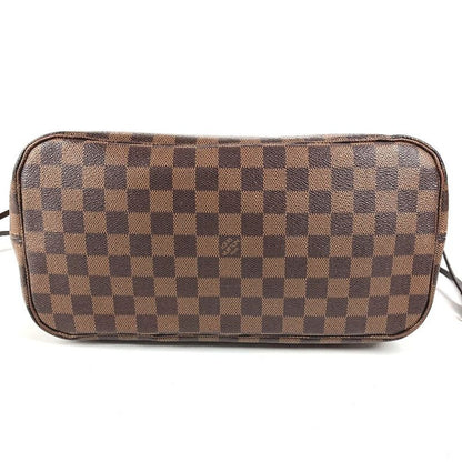 Louis Vuitton Tote Neverfull MM Damier Canvas Ebene Brown