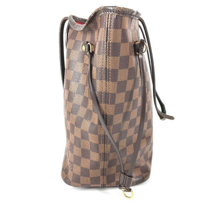 Louis Vuitton Tote Neverfull MM Damier Canvas Ebene Brown