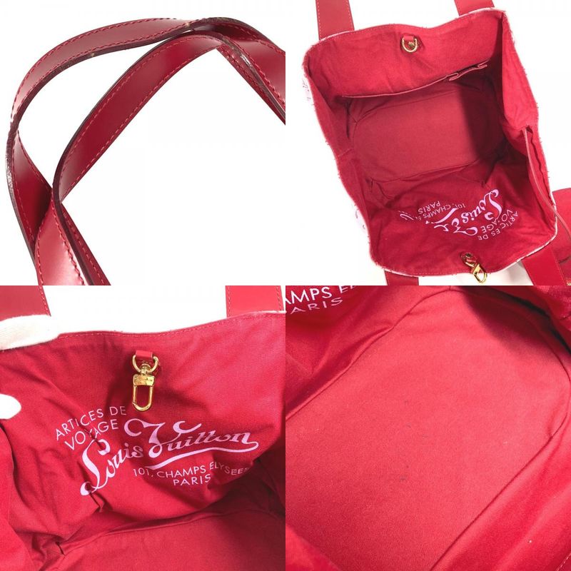 Louis Vuitton Tote Kabai Panema GM Leather Canvas Pink