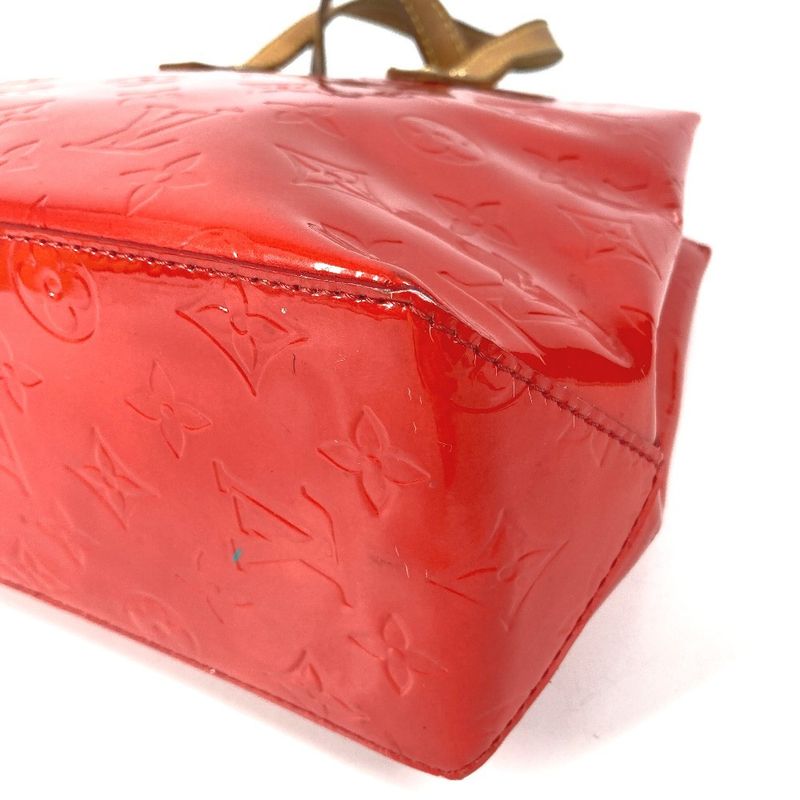 Louis Vuitton Handbag Reed PM Monogram Vernis Canvas Rouge Red