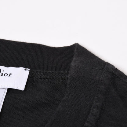 Dior Short Sleeve T-Shirt Black Galliano Era Rainbow 42 — view 4