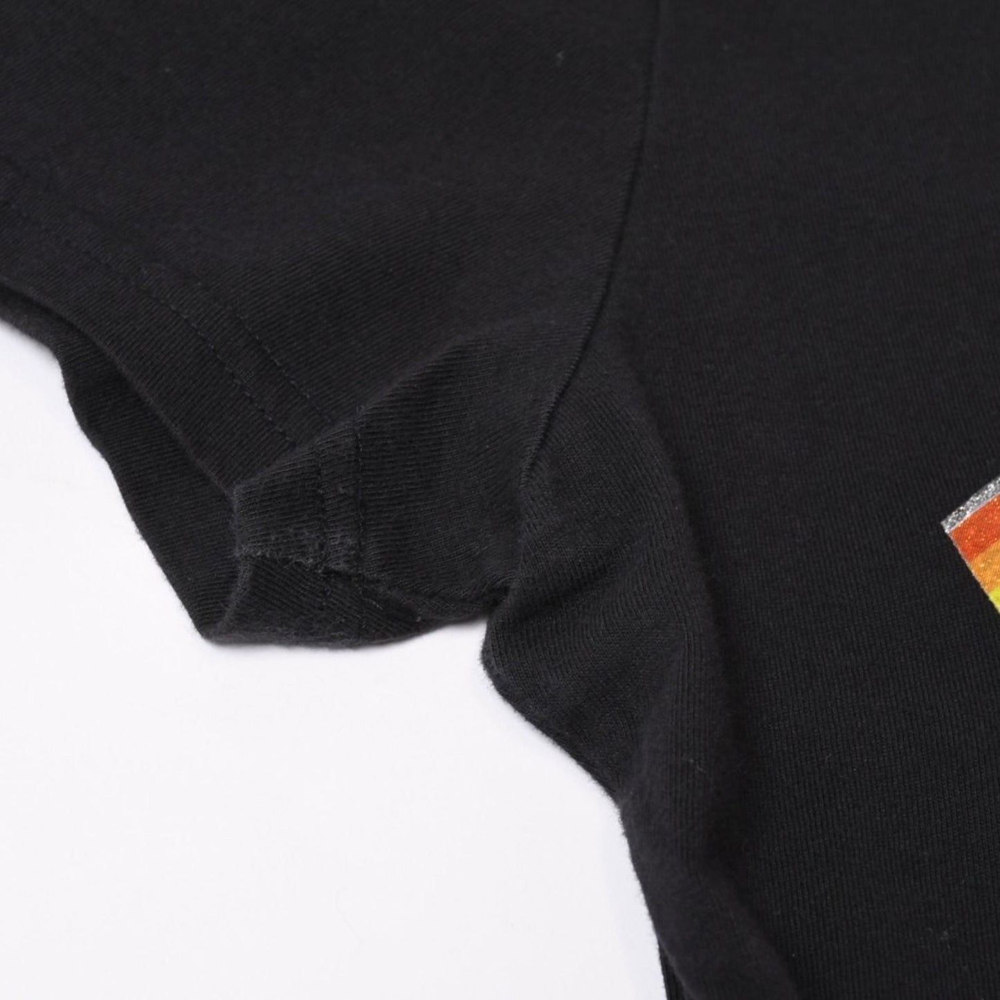 Dior Short Sleeve T-Shirt Black Galliano Era Rainbow 42 — view 7