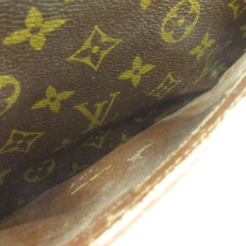 Louis Vuitton Monogram Jeune Fille PM Shoulder Bag Crossbody Brown