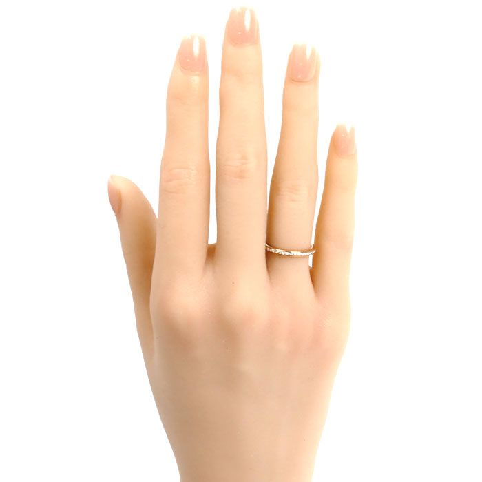 Bvlgari 18k Pink Gold Roman Amor Ring Diamond 49