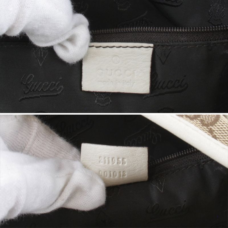 Gucci Tote GG Canvas Beige