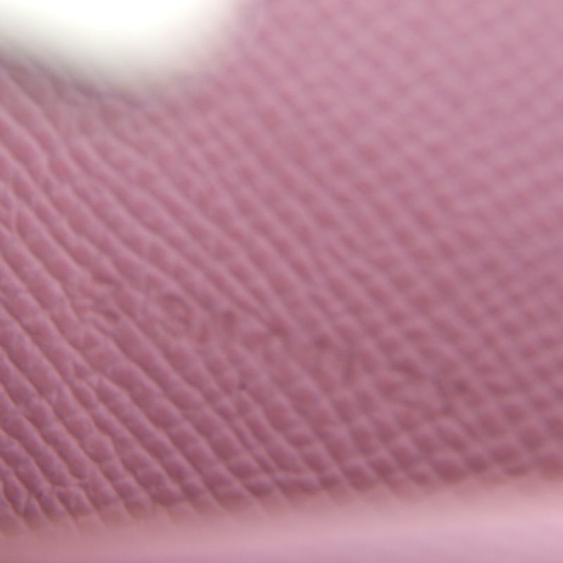 Hermes Constance to Go Silver Z-engraved Shoulder Bag Leather Pink Mini