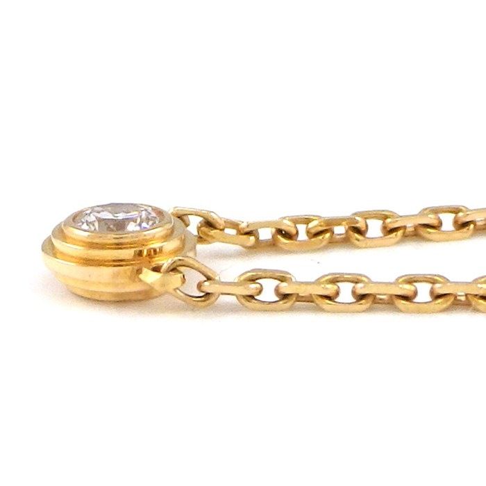 Cartier Necklace Dame XS Diamant Leger 1 Point Diamond 18k Pink Gold