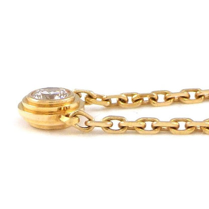 Cartier Necklace Dame XS Diamant Leger 1 Point Diamond 18k Pink Gold
