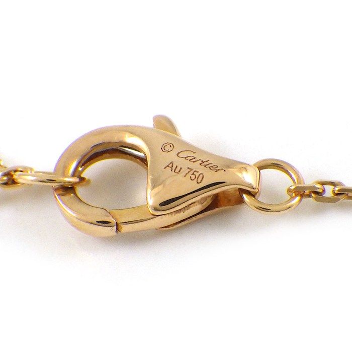 Cartier Necklace Dame XS Diamant Leger 1 Point Diamond 18k Pink Gold