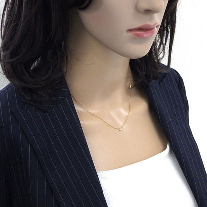 Cartier Necklace Dame XS Diamant Leger 1 Point Diamond 18k Pink Gold
