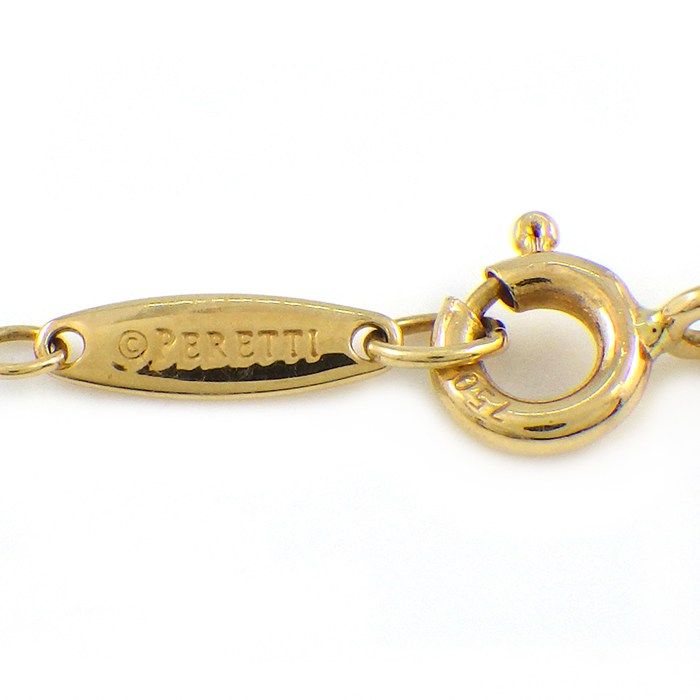 Tiffany & Co Bracelet by the Yard 3 Points Diamonds 18k Yellow Gold