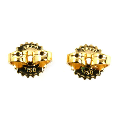 Tiffany & Co 18k Yellow Gold Cross Stitch Earrings