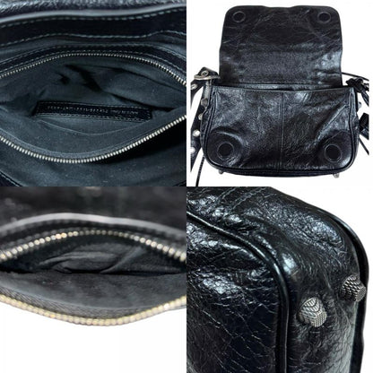 Balenciaga le Cagole Flap Shoulder Bag Black