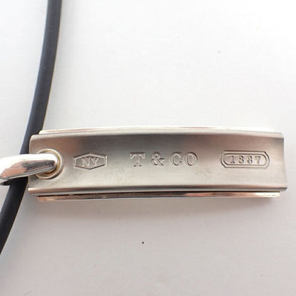 Tiffany & Co 925 Titanium Bar Necklace