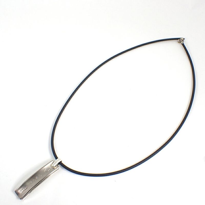 Tiffany & Co 925 Titanium Bar Necklace