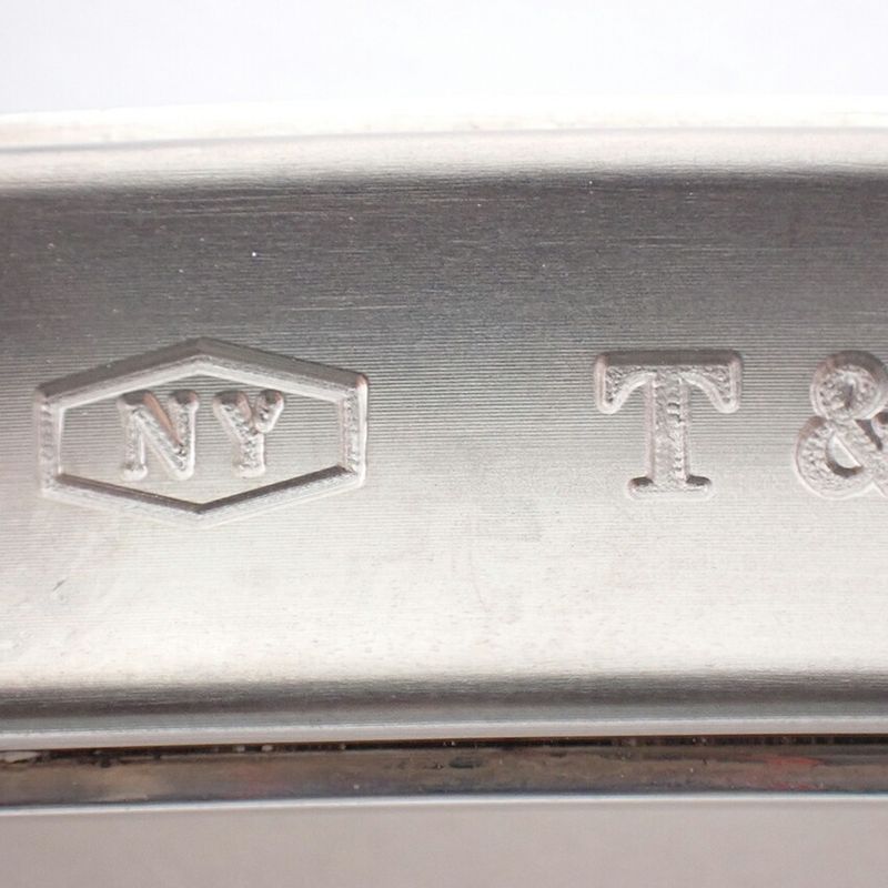 Tiffany & Co 925 Titanium Bar Necklace