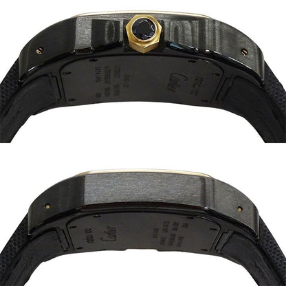 Cartier Watch Santos 100 LM Automatic Winding at Stainless Steel Pink Gold