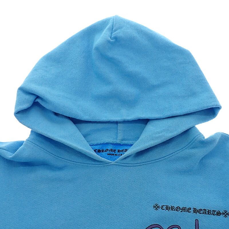 Chrome Hearts Matti Boy Collaboration Hoodie XL 680 Cotton Blue